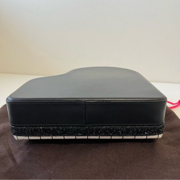 Rare 🔥 Kate Spade Bag Piano Leather Glitter Clutch Shoulder Jazz Things Up - Picture 9 of 15